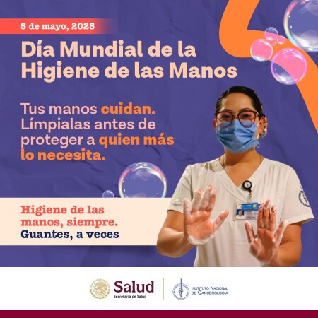 Salve vidas: Límpiese las manos 